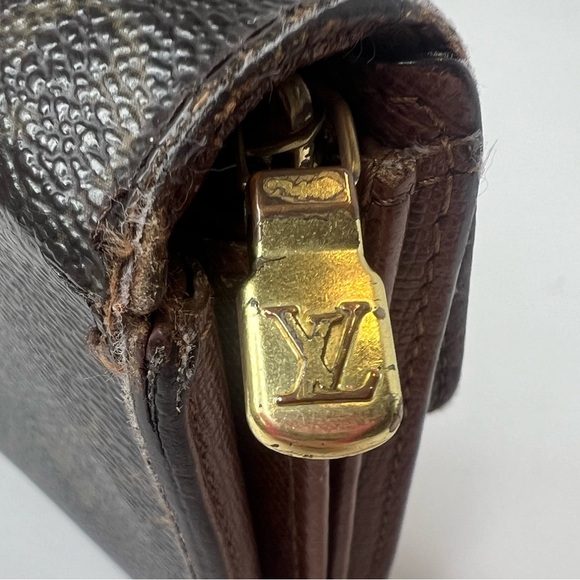 🤎Louis Vuitton Monogram Portefeuille Sarah Long Wallet | PRELOVED!!🤎🖤✔️☑️ - Picture 14 of 16